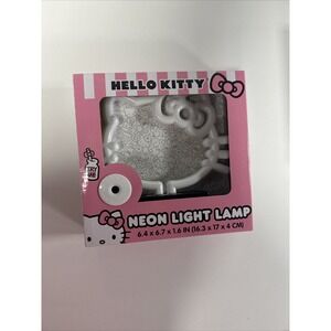 Hello Kitty Silhouette Neon‎ Light Lamp Sanrio NEW IN BOX!